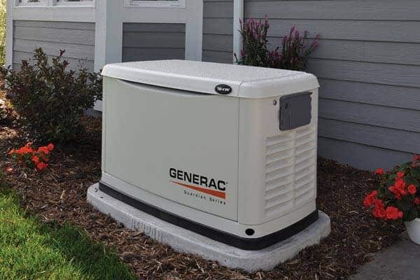 generac generator installed in boca raton